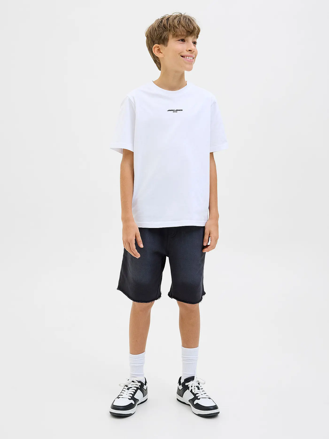 JACK & JONES | Jungen Sweatshorts JPSTBILL | schwarz